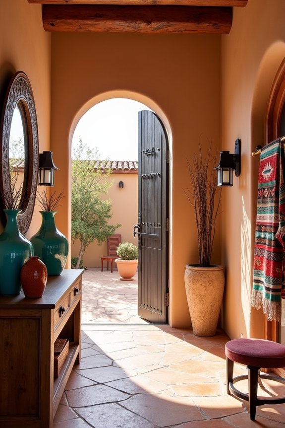 southwestern entryway decor ideas