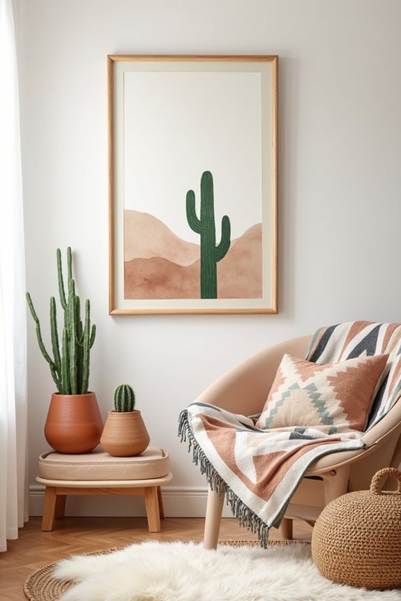 southwestern nursery art pieces