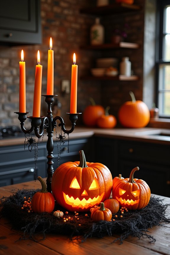 spooky halloween kitchen decorations