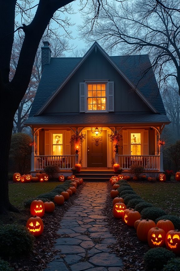 spooky halloween yard decorations