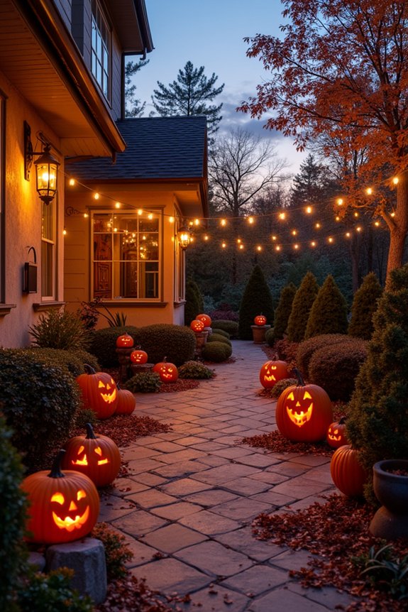 spooky outdoor halloween decorations