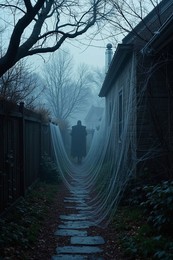 spooky outdoor transformation ideas