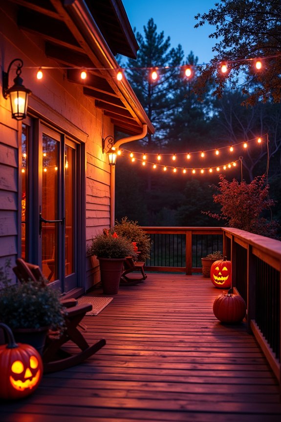 spooky patio lighting techniques