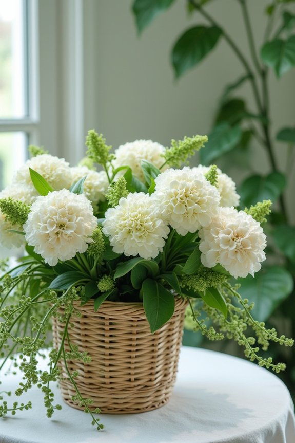 spring botanical door wreaths