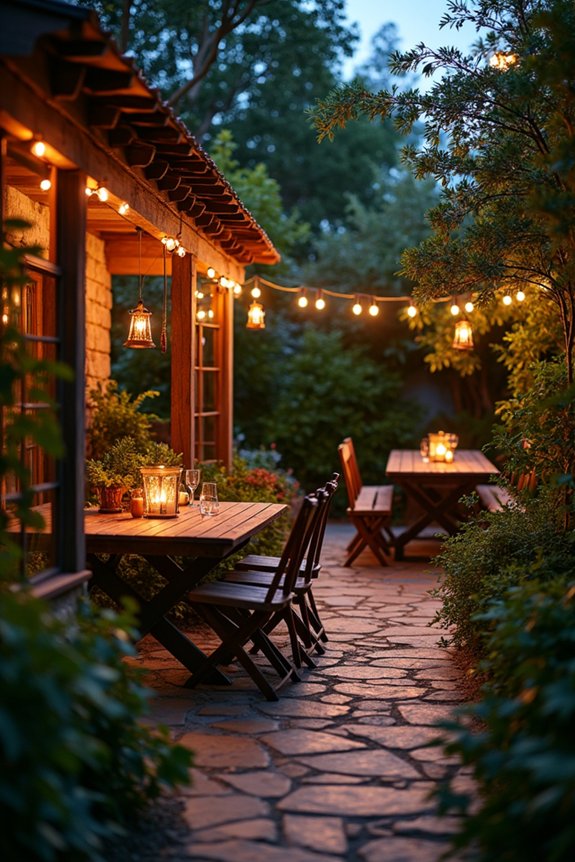 spring evening lighting ideas
