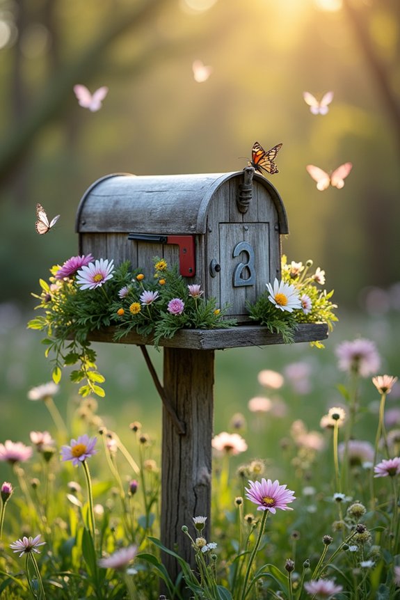 spring mailbox decoration ideas