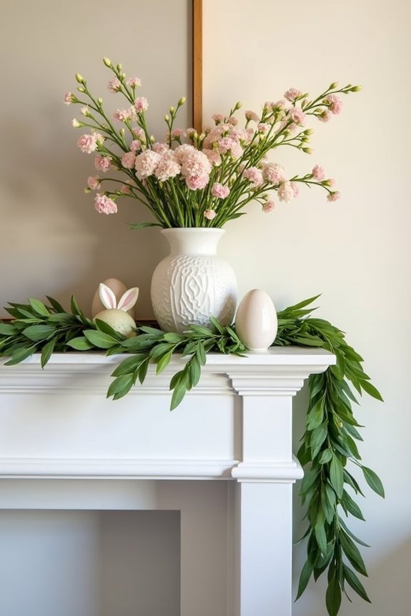 spring mantel decor ideas