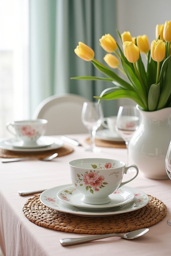 spring table decor ideas