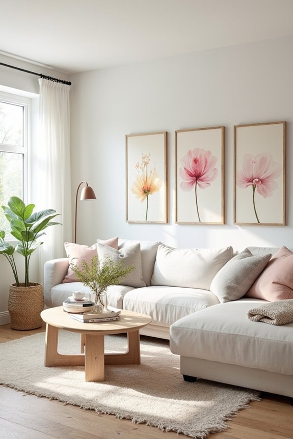 spring themed wall decor ideas