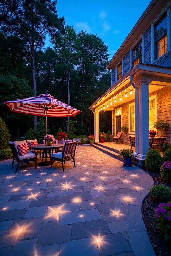 starry night projections ambiance