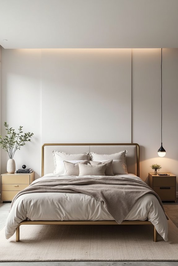 statement bed frame selection