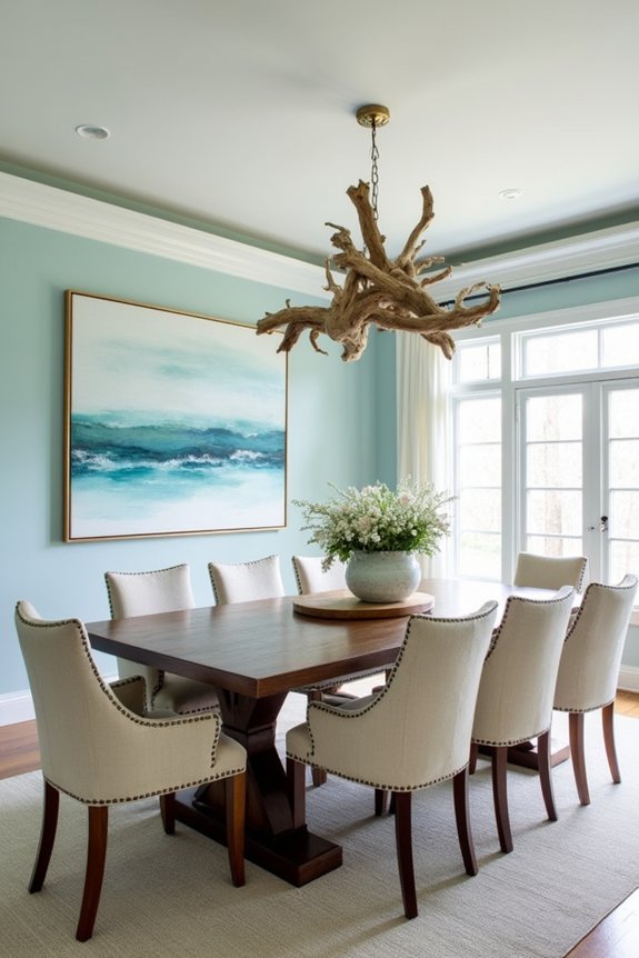 statement lighting and art