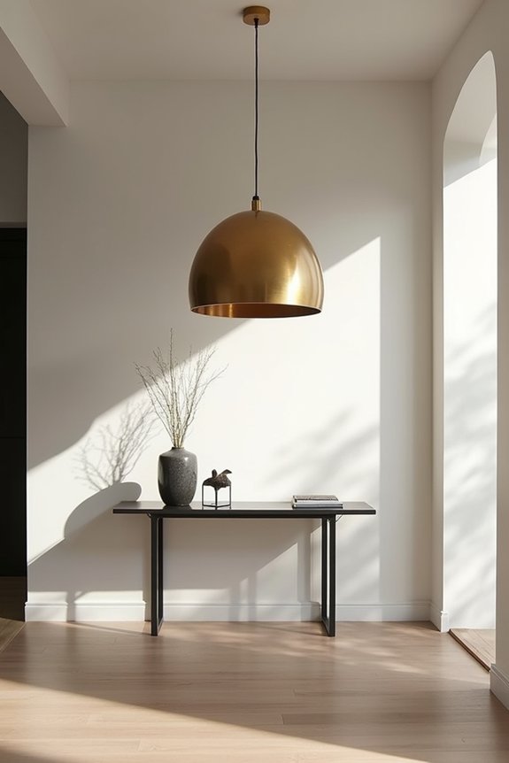 statement lighting fixture impact