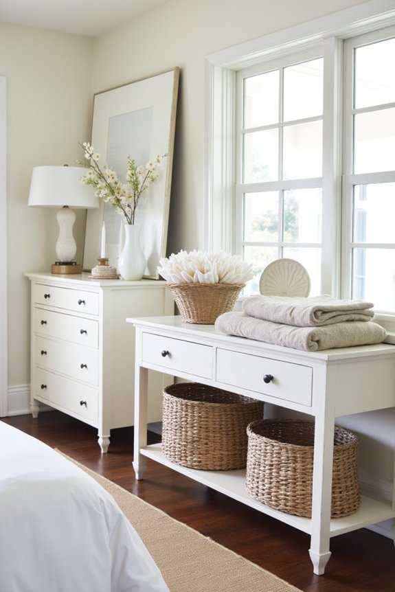 storage friendly summer decorations