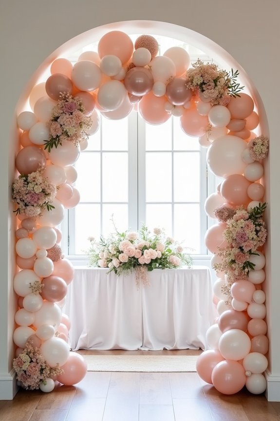 stunning balloon garlands decor