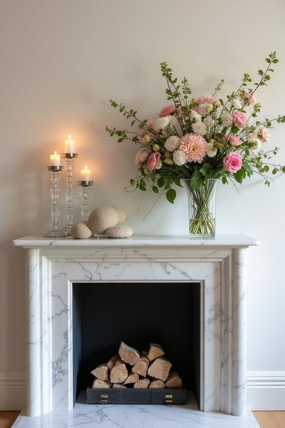 stunning mantelpiece display ideas