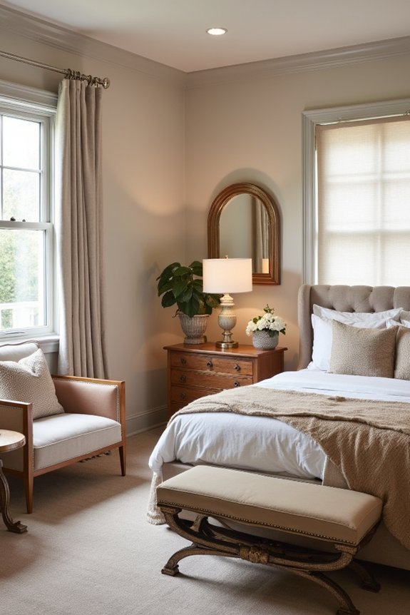 stylish guest room decor