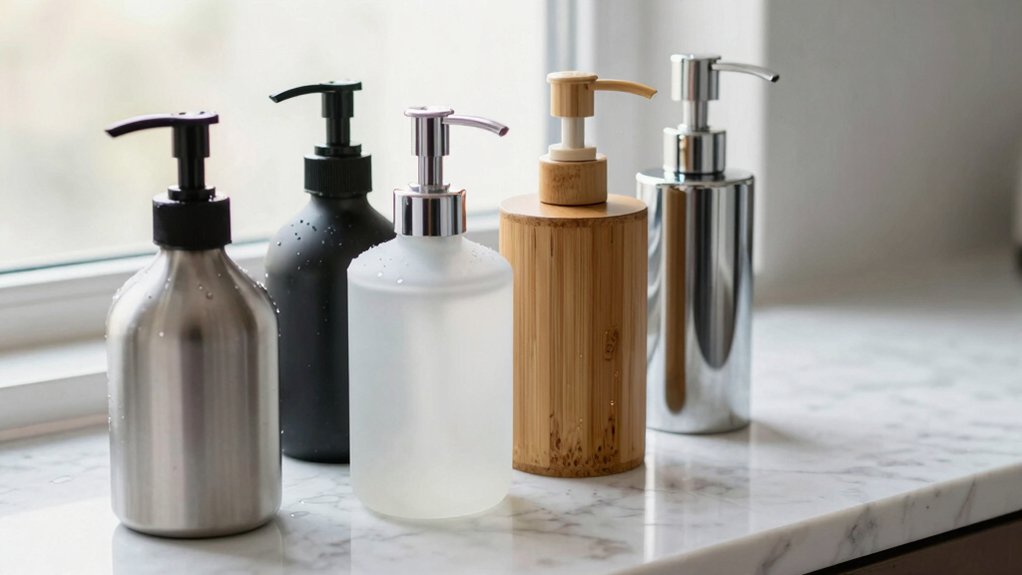 stylish hygienic soap dispensers