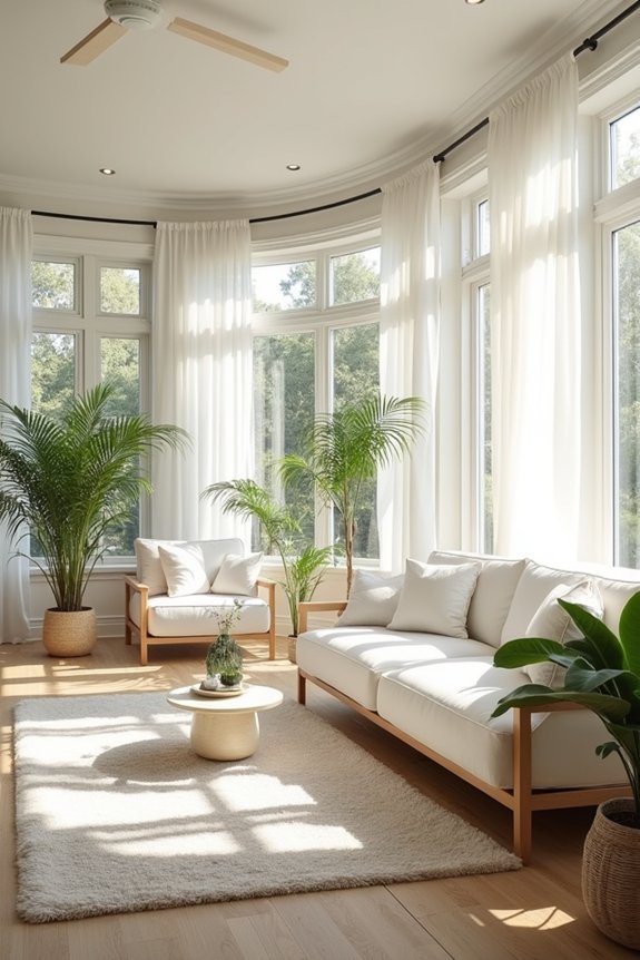 stylish modern sunroom decor