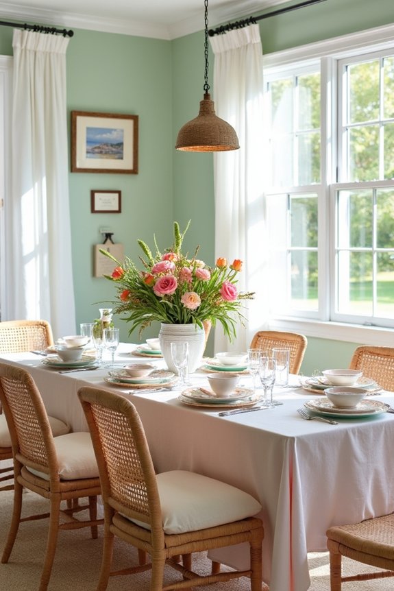 summer color palette selection