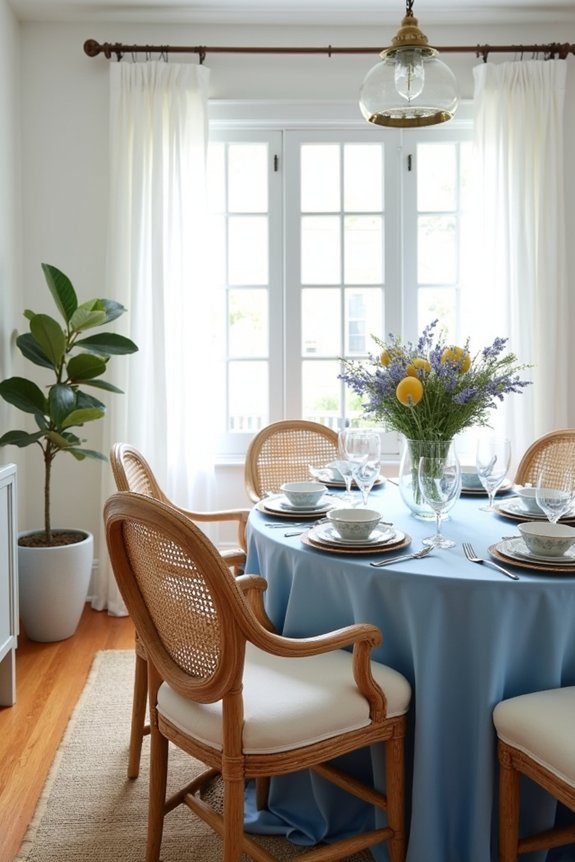summer dining room refresh
