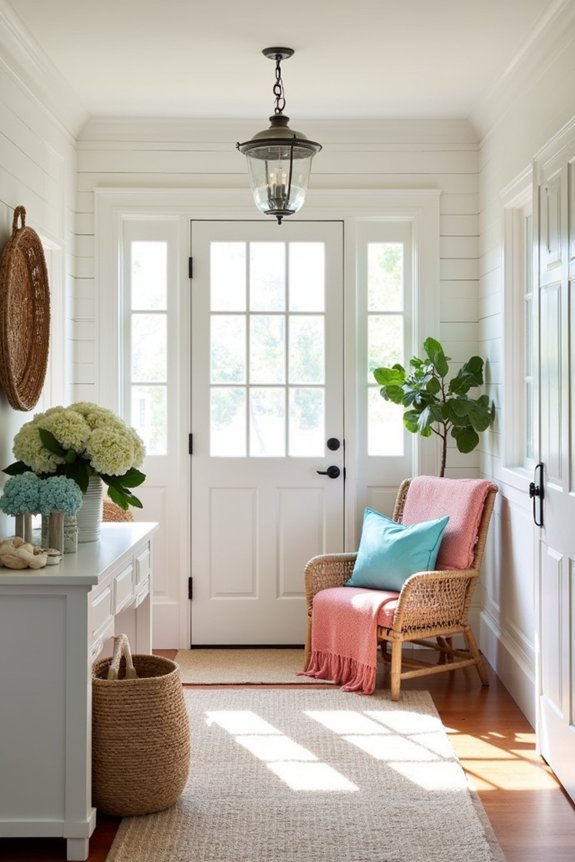 summer entryway decor ideas