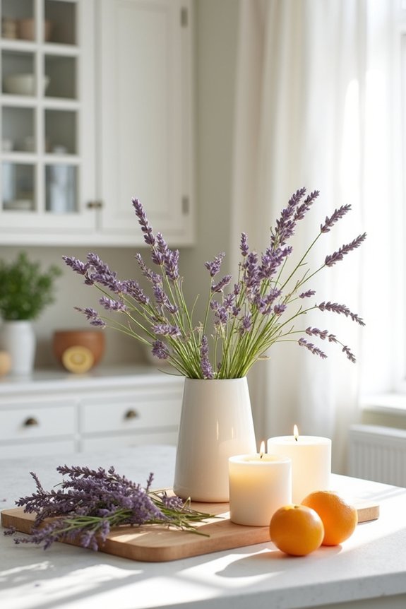 summer scents and decor