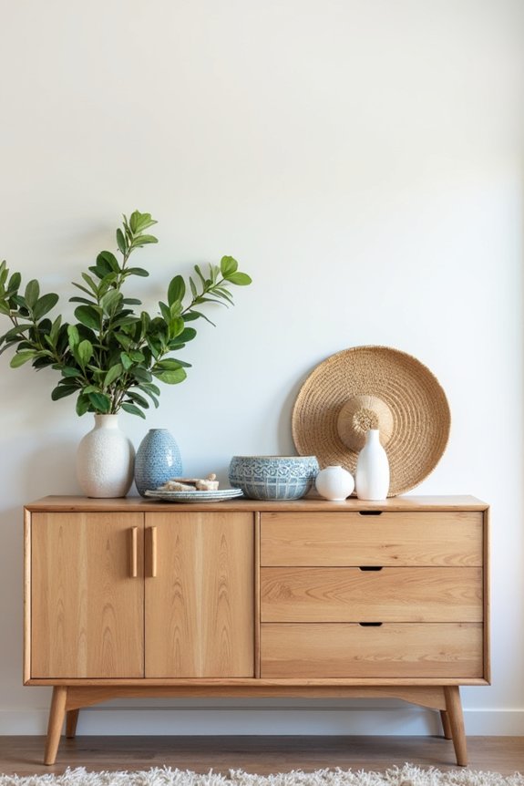 summer sideboard styling tips