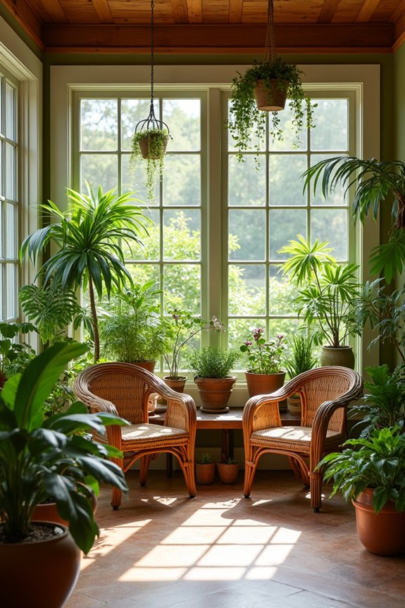sunroom plants thrive beautifully