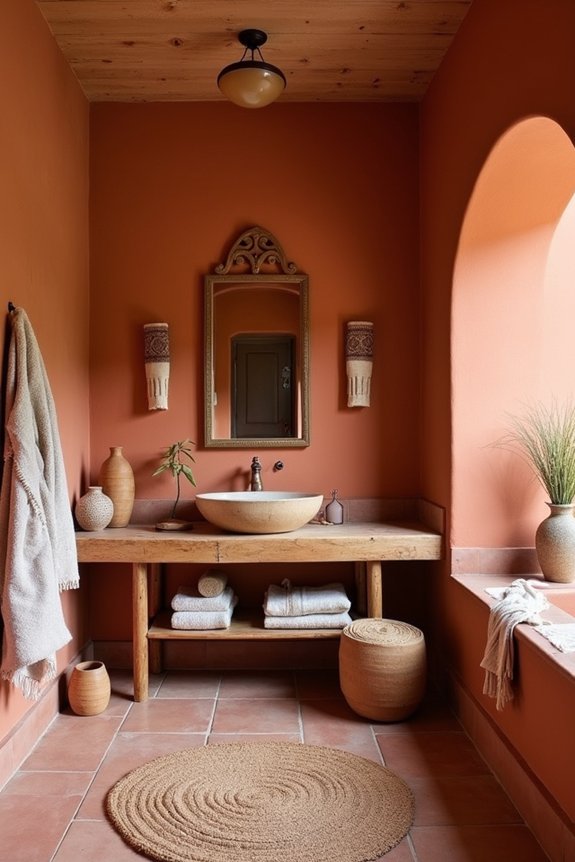 terracotta earth tone transformations