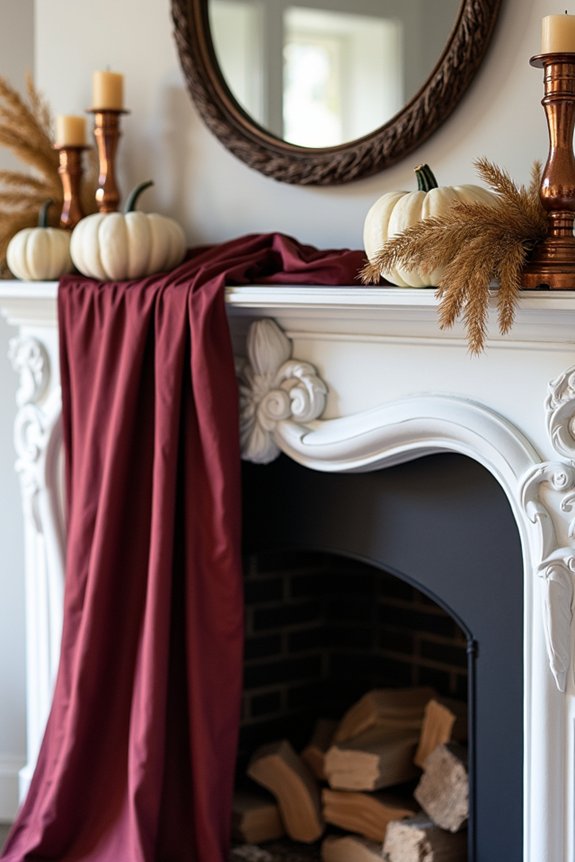 thanksgiving mantel display tips