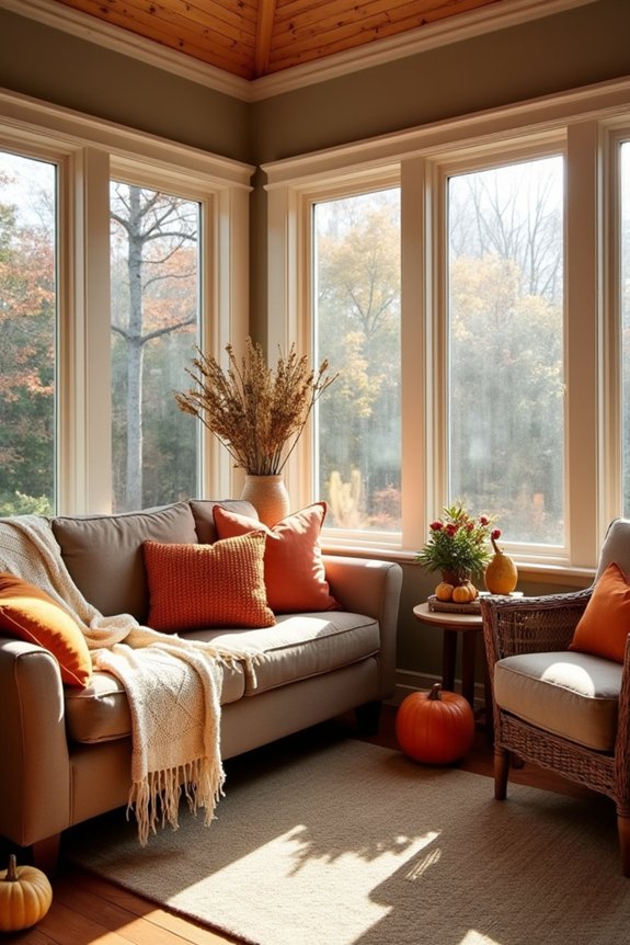 thanksgiving sunroom transformation ideas