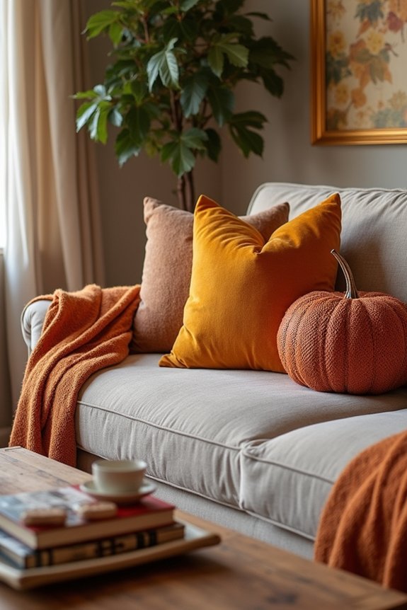 thanksgiving warm color palette