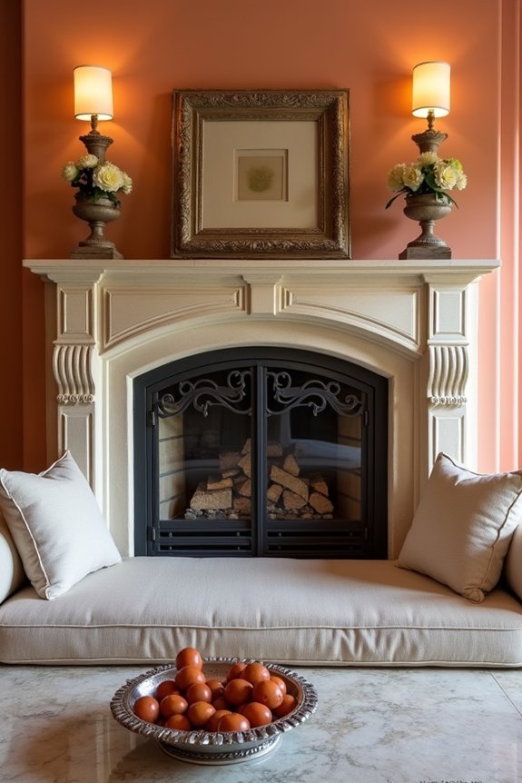 thoughtful arrangement creates balance