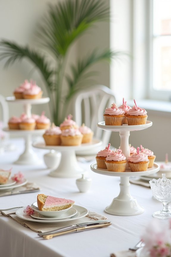 tiered stands elevate displays