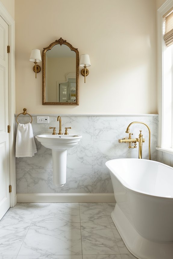 timeless bathroom color combinations