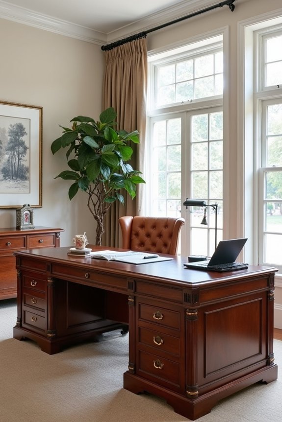 timeless elegance desk choice