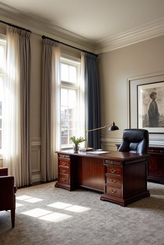 timeless neutrals and jewel tones