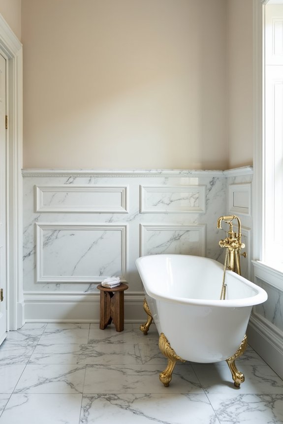 timeless traditional bathroom decor