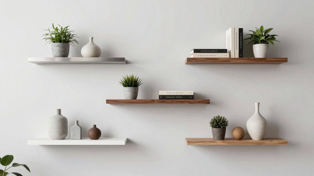 top floating shelves selection