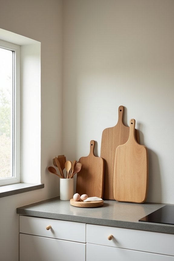 tranquil asian inspired kitchen decor