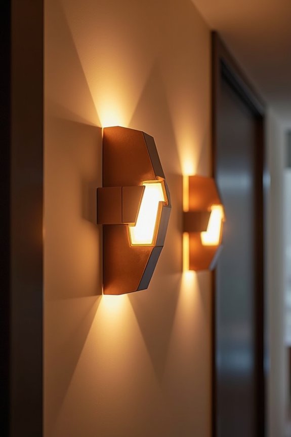 transform entryway with lighting