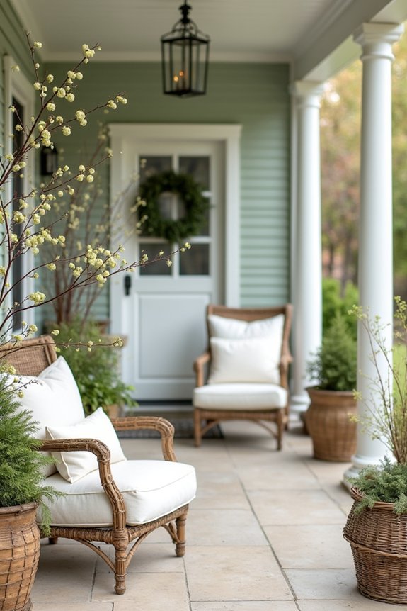 transform porch with textures