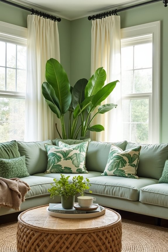 transform space with greenery