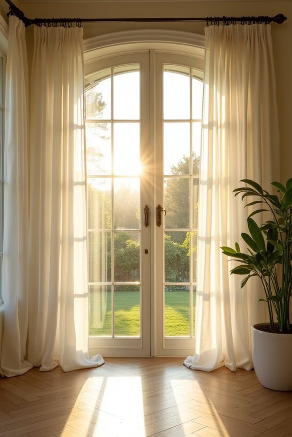 transformative sheer panel elegance