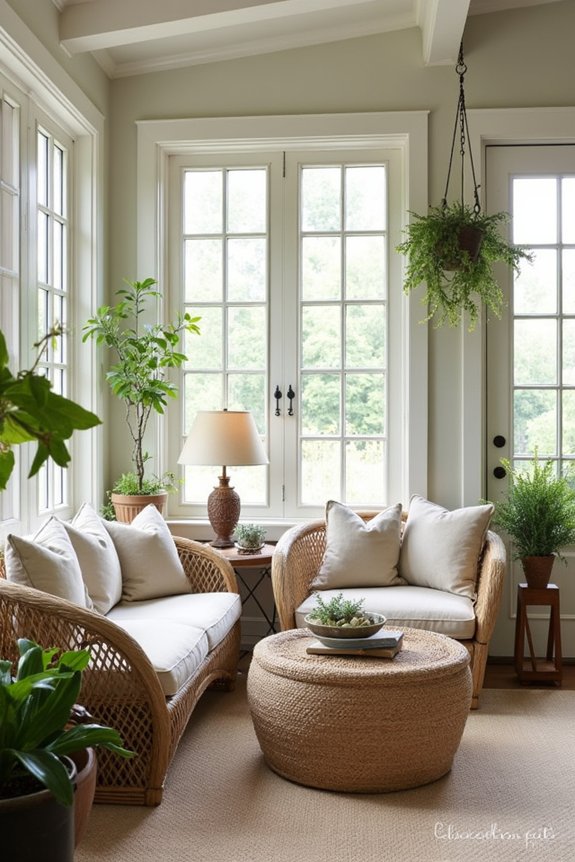 transitional sunroom decor ideas