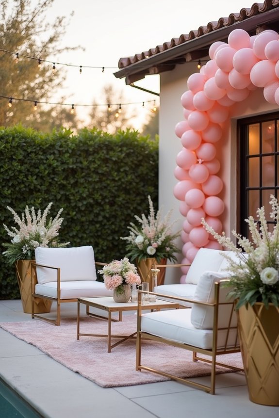 trendy baby shower d cor ideas