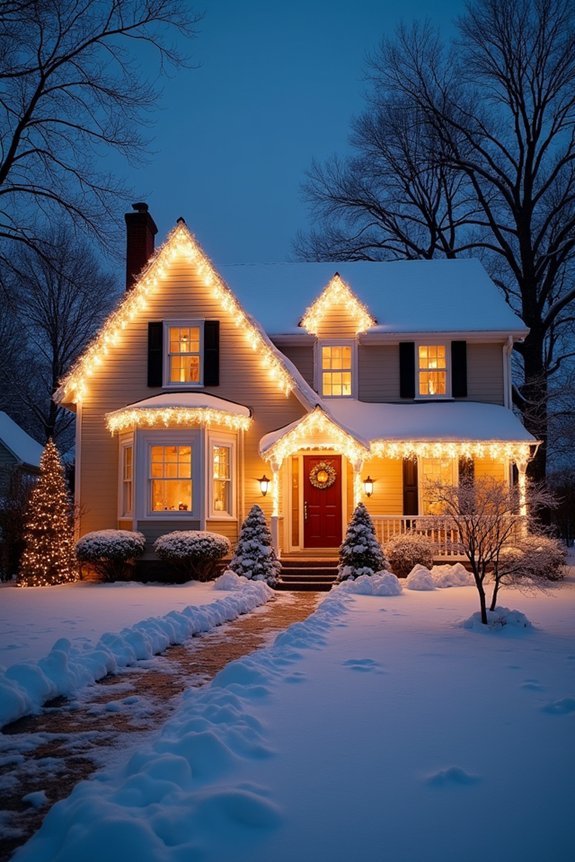twinkling lights create enchantment