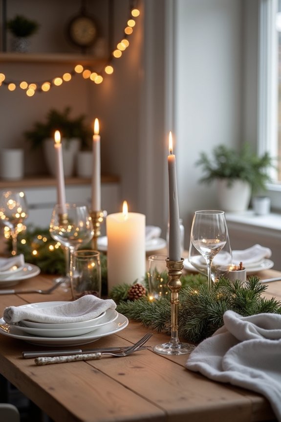 twinkling lights for ambiance