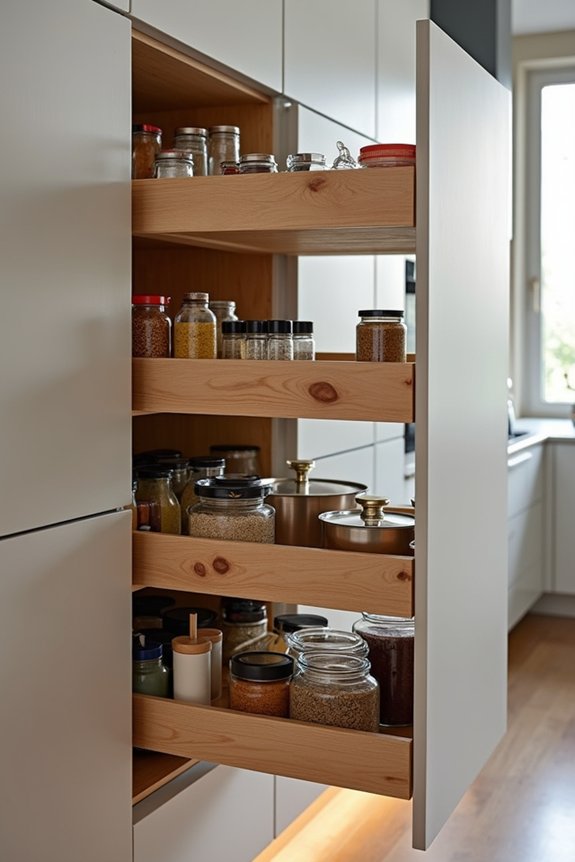 unlock hidden kitchen storage